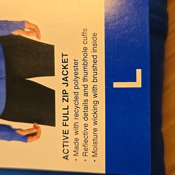 Mondetta Royal Blue Zip-Up Jacket - Picture 3 of 4